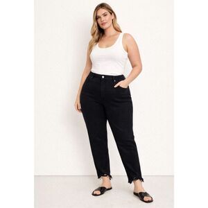 Sofía Jeans Adora Curvy Girlfriend Black Size 16 NWOT